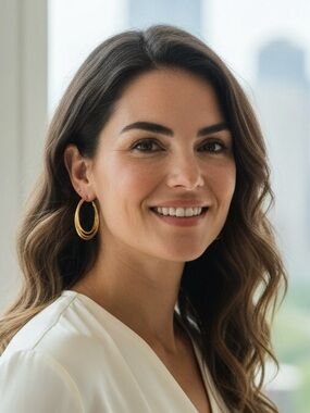 Gold Textured Hoop Earrings